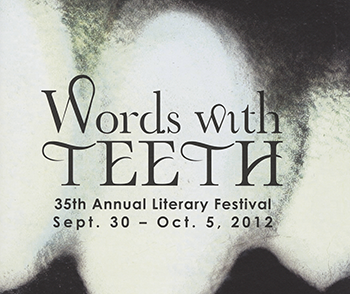35th Annual Literary Festival at ODU: September 30-October 5, 2012