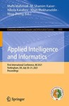 Applied intelligence and informatics first International Conference, AII 2021, Nottingham, UK, July 30-31, 2021, Proceedings