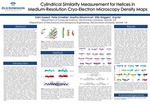 Cylindrical Similarity Measurement for Helices in Medium-Resolution Cryo-Electron Microscopy Density Maps by Salim Sazzed, Peter Scheible, Maytha Alshammari, Willy Wriggers, and Jing He