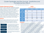 Cluster Typologies and Firm Survival: Complementary and Substitutive Effects