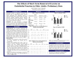The Effects of Short-Term Removal of Exercise on Flow Mediated Dilation in Older Adults: Preliminary Data