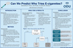Can We Predict Who Tries E-Cigarettes?