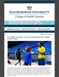 College of Health Sciences Newsletter by College of Health Sciences, Old Dominion University