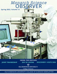 Monarch Science Observer, Volume 13 by College of Sciences, Old Dominion University
