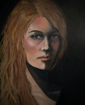 Self Portrait at 19 by Tamara Dunn
