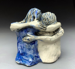 A Hug (ceramic figurines) by Amber Pierce